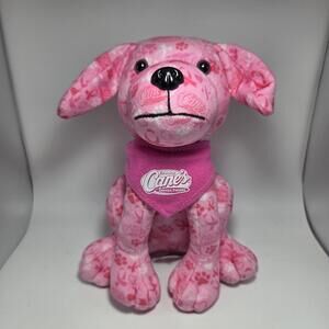 Raising Canes Limited Edition Breast Cancer Awareness Puppy Plush